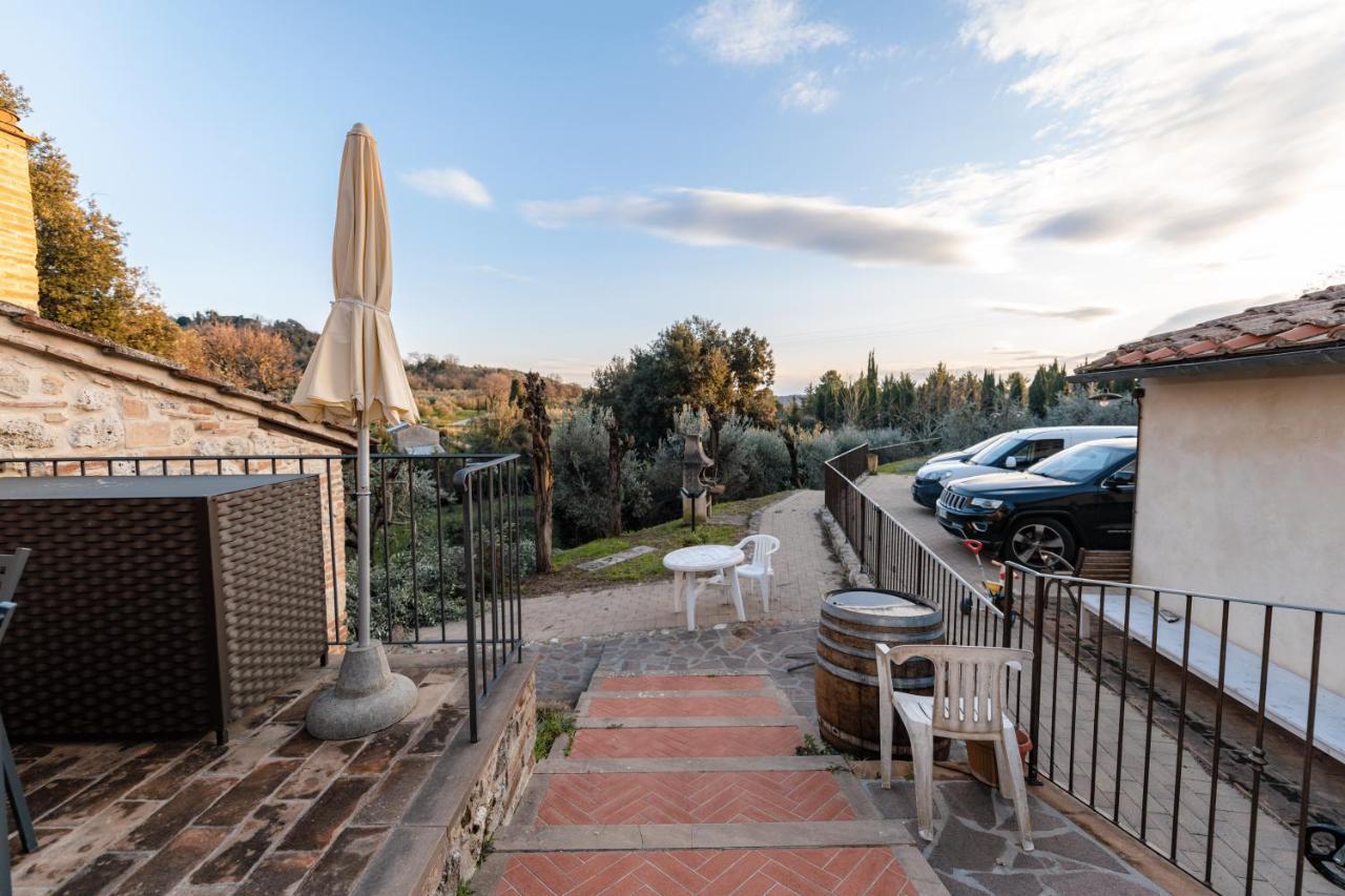 Case Vacanze Ranza, Casale Con Piscina E Relax San Gimignano Eksteriør bilde